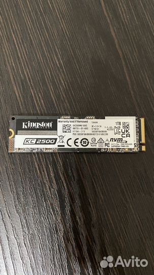 Kingston SSD KC2500, 1000GB, M.2 22x80mm