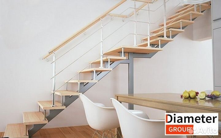 Поворотная лестница на крышу