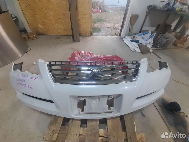 Бампер передний Toyota Mark X GRX120
