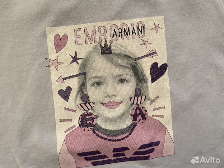 Футболка emporio armani 130 см оригинал