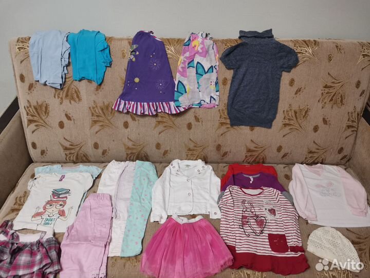 Вещи на девочку, рост 104-110