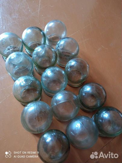 Медицинские банки стеклянные СССР