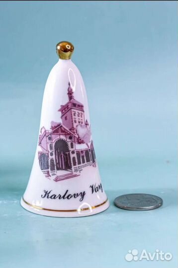 Сувенирные колокольчики Чехия ч-8
