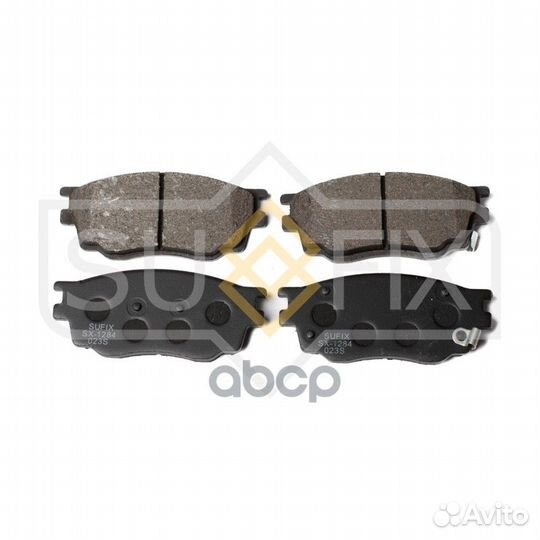 Колодки тормозные дисковые перед прав/лев S