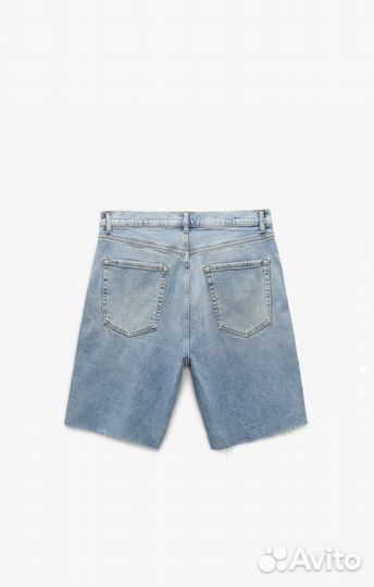 Шорты zara новые мужские джинсовые