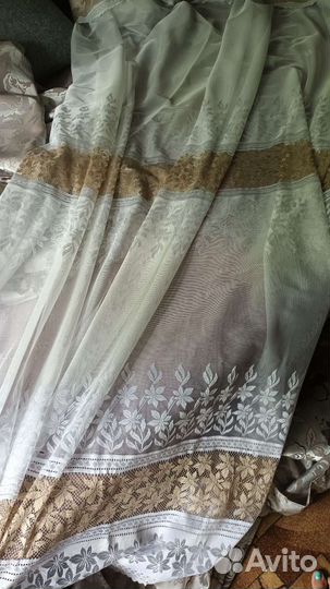 Шторы и тюль бу