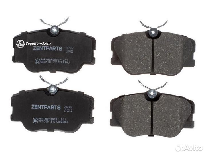 Колодки передние Mercedes W124 Z07347