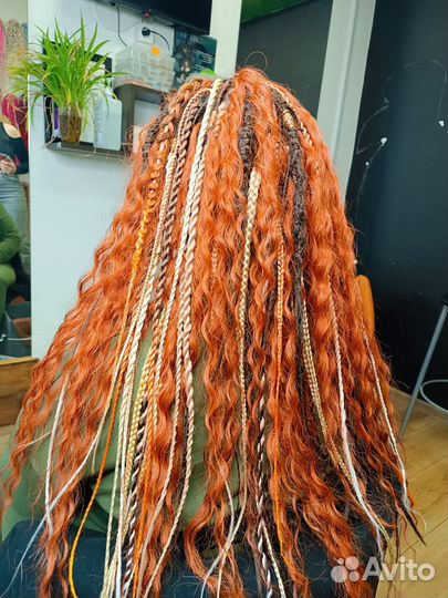 Любой вид афро плетения у начинающего мастера