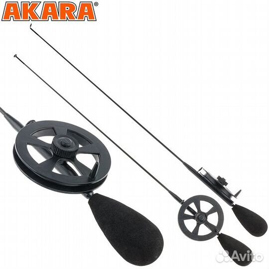 Удочка зимняя Akara Leader N с катушкой с тюльпано