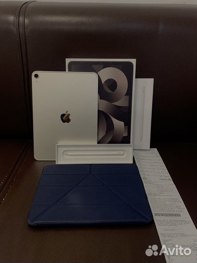 iPad air 5 256 cellular гарантия до 08.04.2024