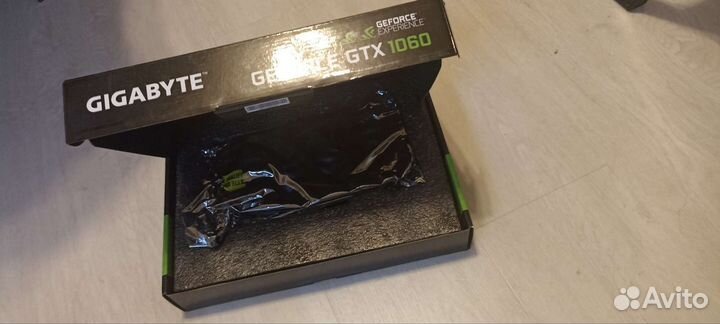 Видеокарта gtx 1060 6gb gigabyte