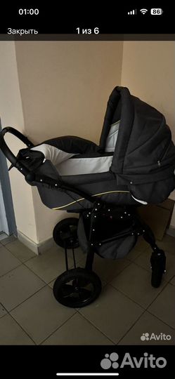 Коляска 2 в 1 бу