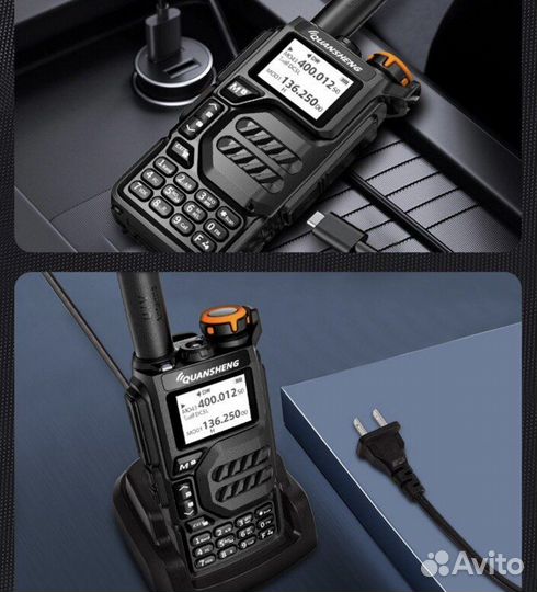 Рация quansheng uv k 5 50-600мГц река авиа