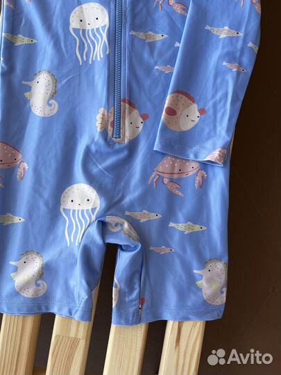 Новый купальный костюм H&M 98 с UPF 50