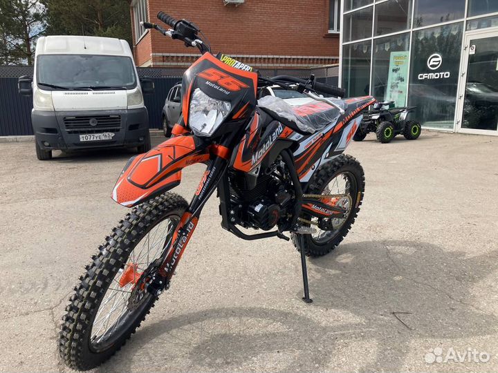 Мотоцикл Кросс Motoland CRF 250 (172FMM) оранжевый