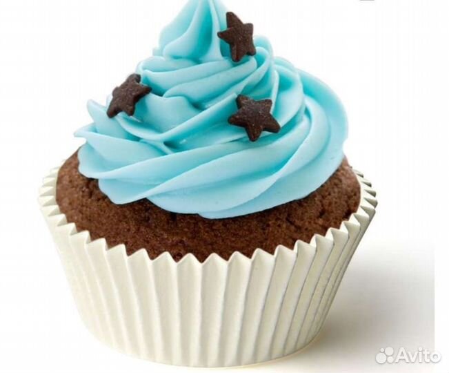 Формочки для кексов, бумажные 4-6 см