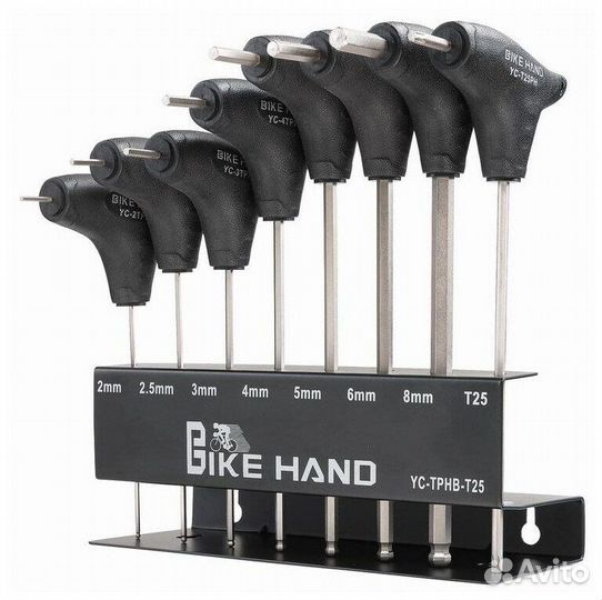 Набор шестигранников bike hand YC-tphb-T25