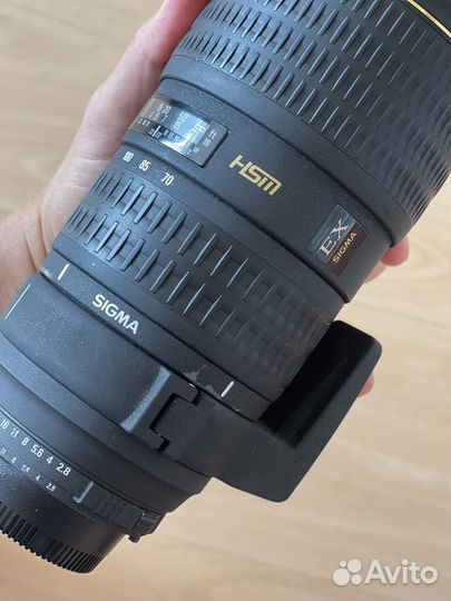 Объектив sigma для nikon 70-200mm f2.8