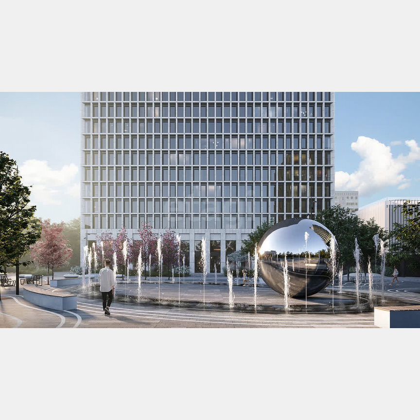 1-к. апартаменты, 41,7 м², 3/55 эт.