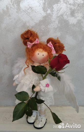 Интерьерная кукла ручной работы