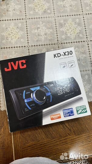Автомогнитола jvc kd-x30