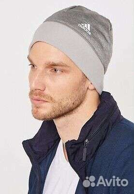 Adidas мужская шапка Climawarm на флисе оригинал
