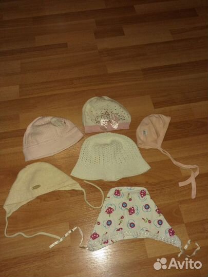 Шапочки на девочку