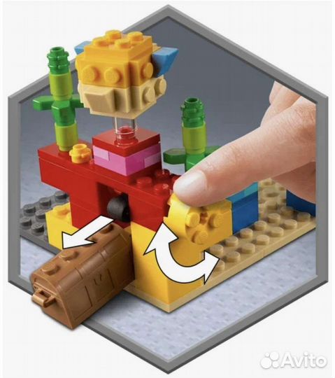 Конструктор Lego minecraft 21164 оригинал