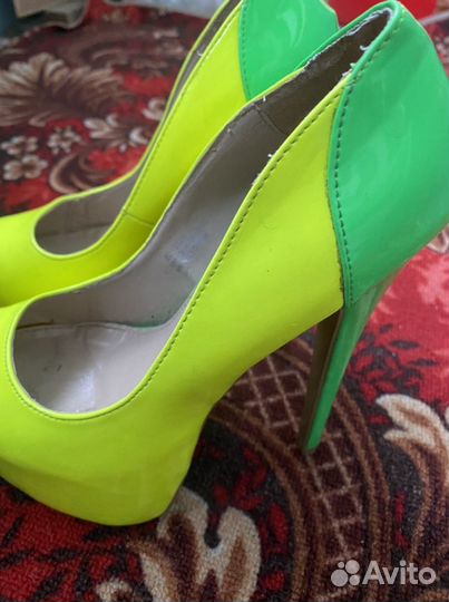 Туфли для пиллона,шпилька