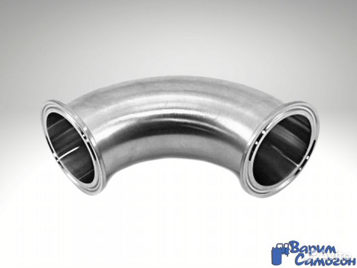 Отвод 90 кламп 2