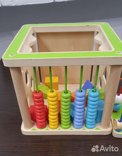 Развивающие деревянные игрушки