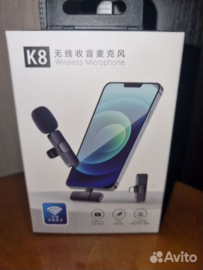 Беспроводной, петличный микрофон