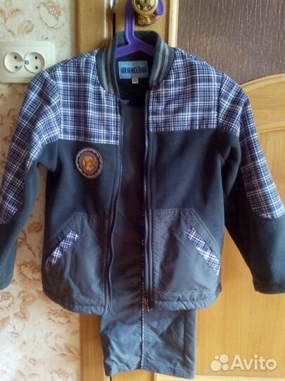 Новый осенний костюм на мальчика размер 128