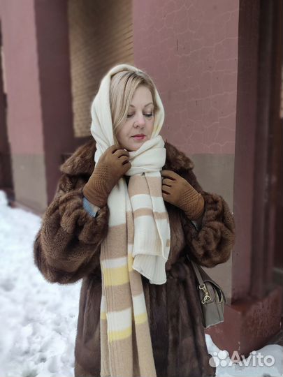 Шарф палантин кашемировый