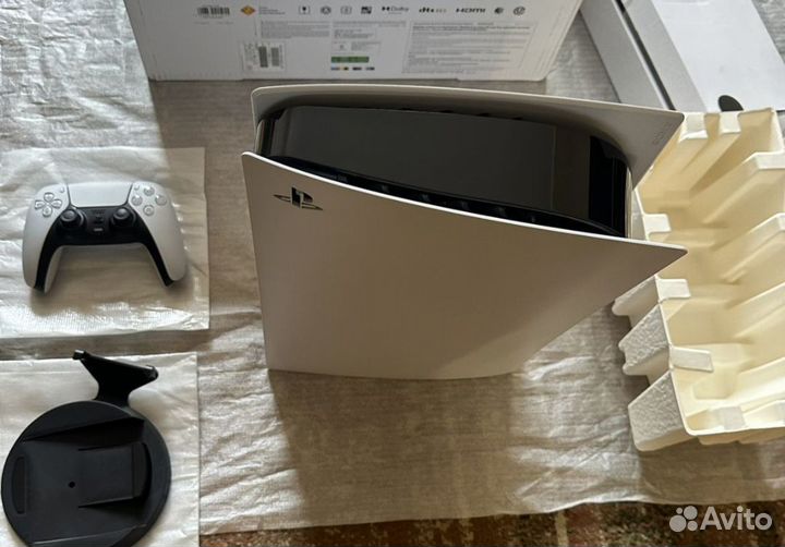 PlayStation 5 С Дисководом Полный Комплект + 40Игр