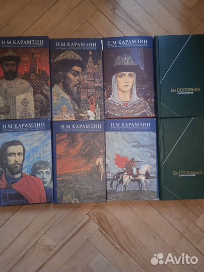 Карамзин история,12т,Вл.Соловьев 2т