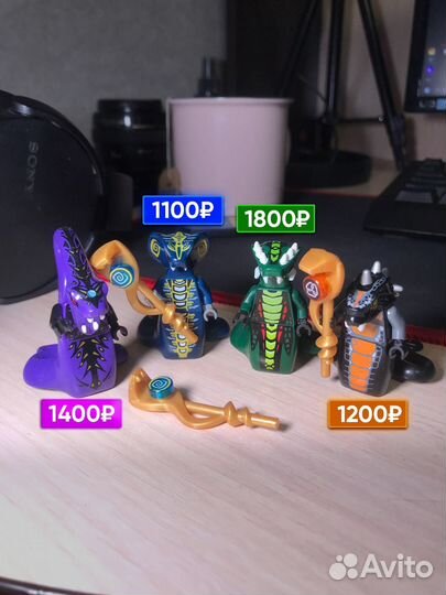 Lego Ninjago минифигурки