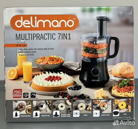 Кухонный комбайн Delimano Multipractic 7 в 1