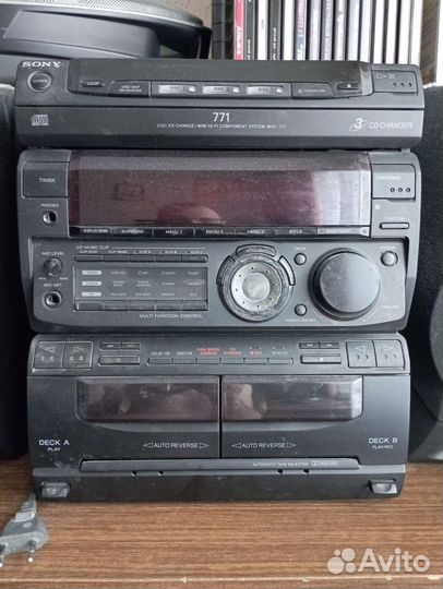 Музыкальный центр sony MHC-711