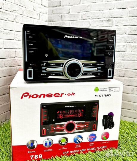 Магнитола 2 din pioneer 4RCA DSP арт881