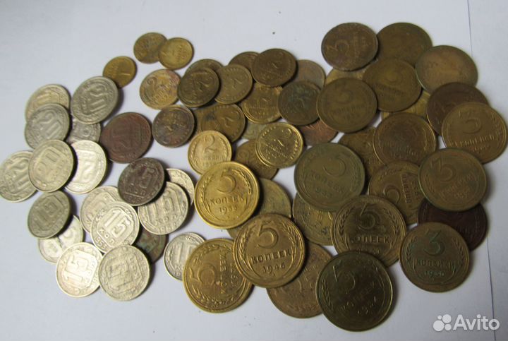 Лот монет ранних советов № 2