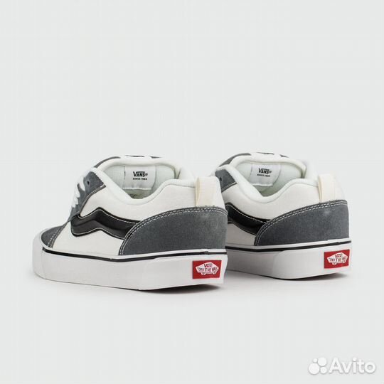 Кеды Vans Knu Skool Grey White Black 44й