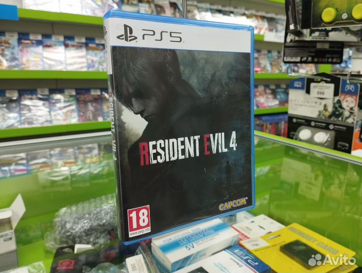 Resident Evil 4: Remake (Б.У Игры PlayStation 5)