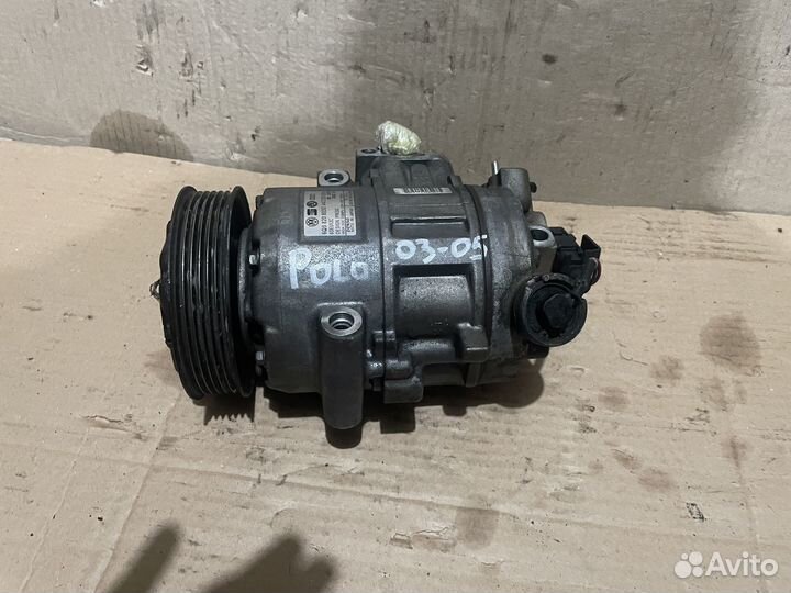 Компрессор кондиционера поло (2003-2010)
