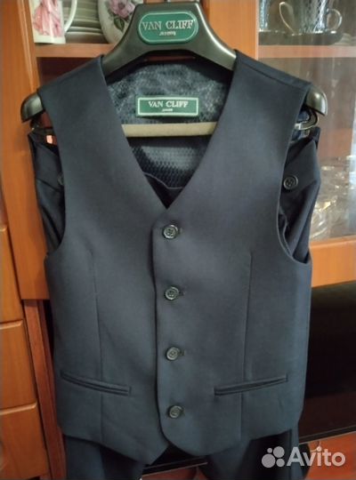 Костюм-тройка Van Cliff школьный для мальчика