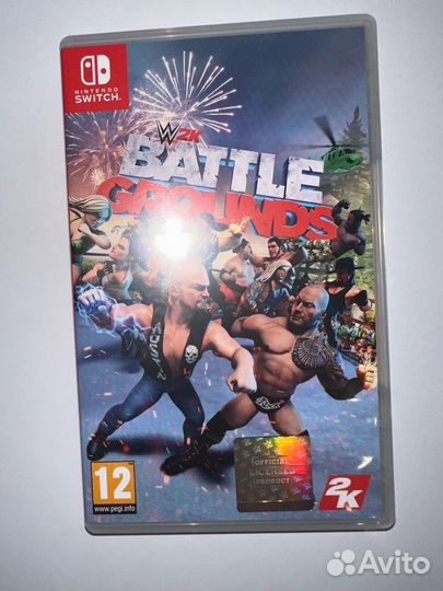 Игра WWE 2K battlegrounds для Nintendo switch