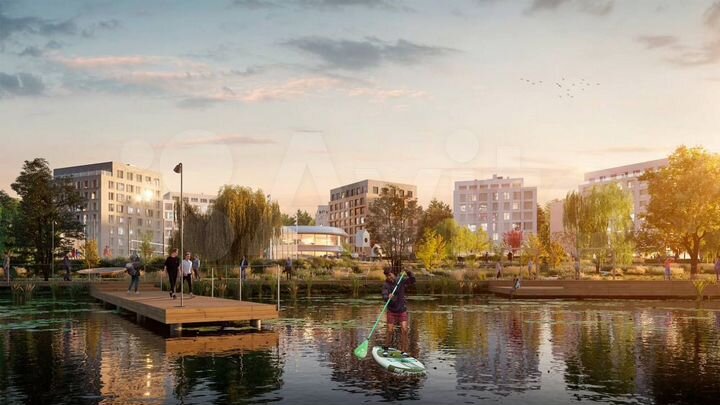 1-к. квартира, 38,9 м², 6/8 эт.