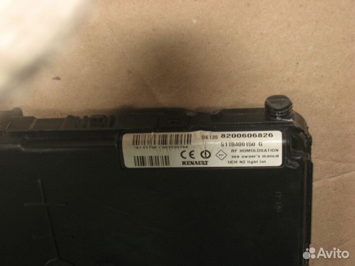 Блок комфорта Renault Megane 2