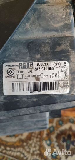 Фара passat б7