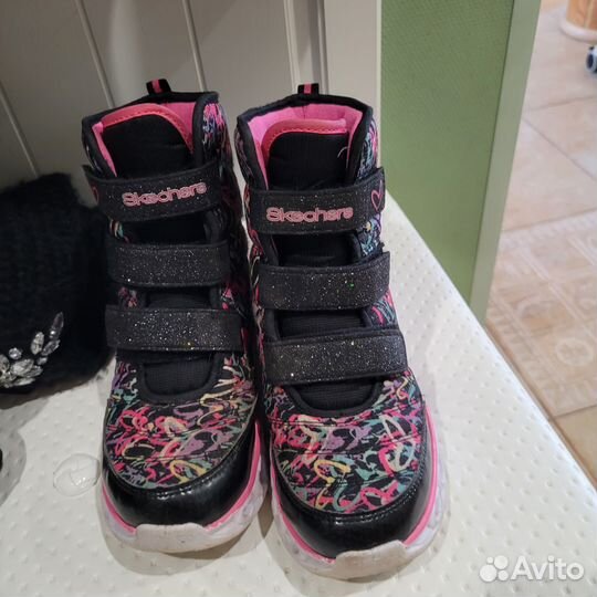 Skechers ботинки для девочки